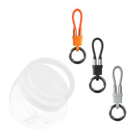 USB-C Keyring Cable Set, 11.5 cm, Assorted, Set of 20