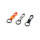 USB-C Keyring Cable Set, 11.5 cm, Assorted, Set of 20