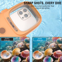 Universal Dive Case 15M, orange