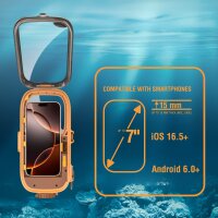 Universal Dive Case 15M, orange