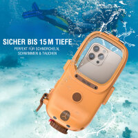 Universal Dive Case 15M, orange