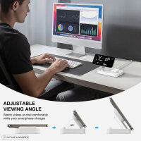 Qi2 15W / MagSafe Multi-Ladestation, weiß
