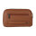 Tech-Clutch Secure mit Fingerabdruck-Schloss, braun
