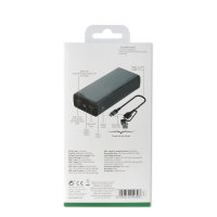 Power Bank VoltHub Pro 26800mAh 22.5W with Quick Charge, PD gunmetal *Select Edition*